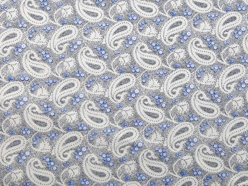 100% Cotton Poplin Fabric Blue