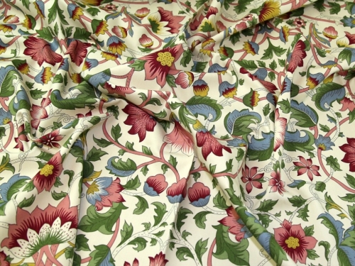 100% Cotton Fabric Cream