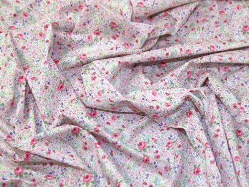 Cotton Lawn Fabric Pink