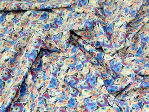 Cotton Lawn Fabric Purple