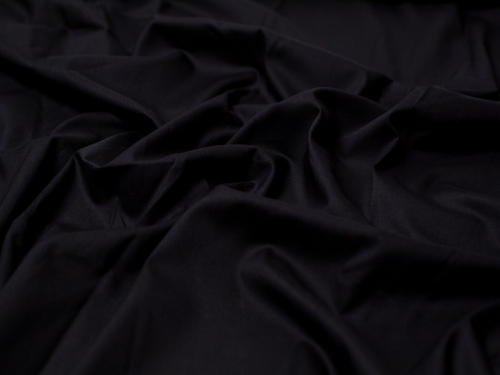 Minerva Core Range Supima Smooth Cotton Lawn Fabric Black