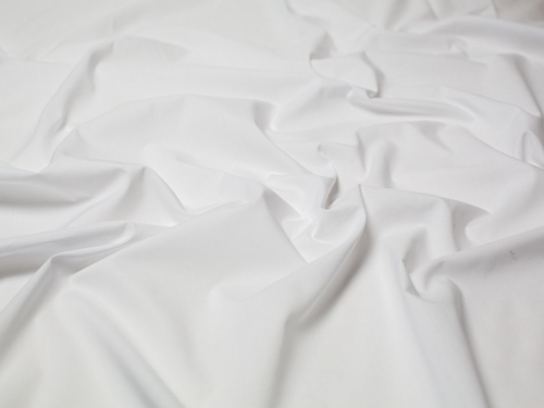 Minerva Core Range Supima Smooth Cotton Lawn Fabric White