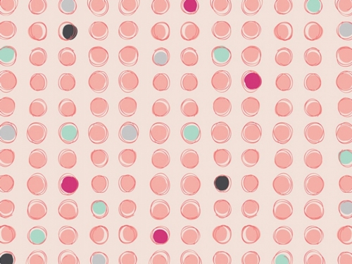 Art Gallery Fabrics Playing Pop 100% Cotton Poplin Fabric Melon