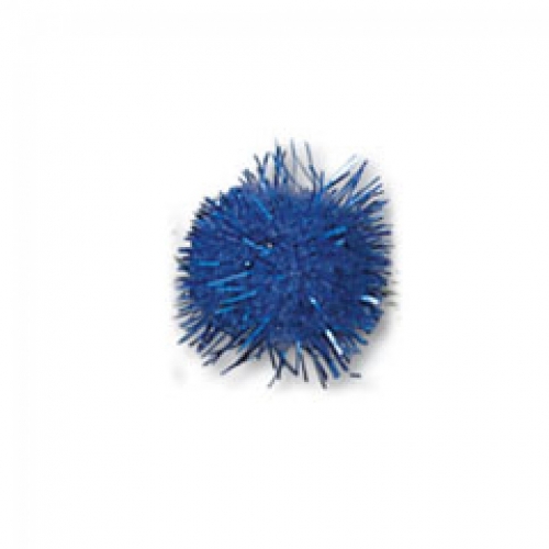 Trimits Pom Poms Metallic Royal