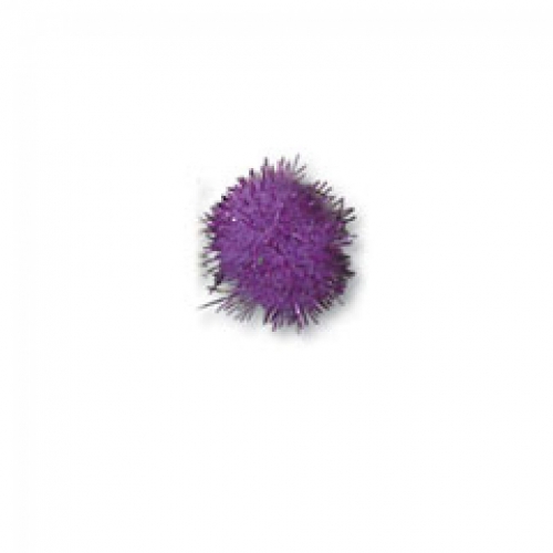 Trimits Pom Poms Metallic Purple
