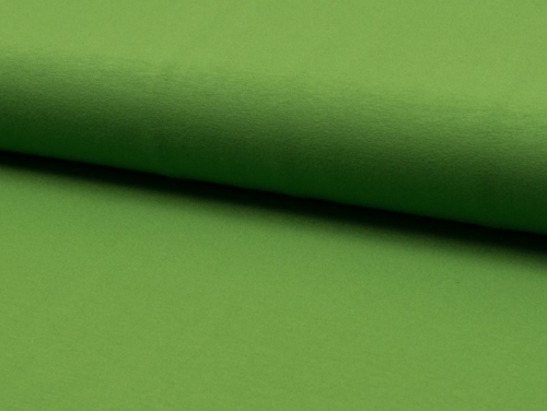 Deadstock Luxury Viscose Jersey Stretch Knit Fabric Kiwi Green