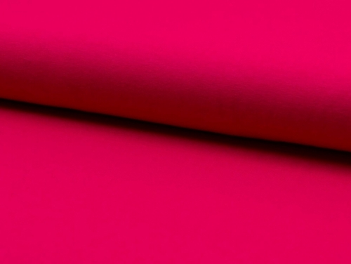 Deadstock Luxury Viscose Jersey Stretch Knit Fabric Shocking Pink