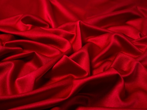 Minerva Core Range Prada Stretch Woven Satin Crepe Fabric Red