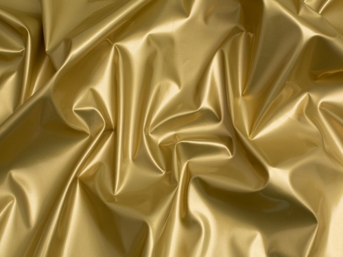 Minerva Core Range Glossy PVC Vinyl Fabric Gold