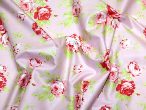Free Spirit 100% Cotton Poplin Fabric Pink