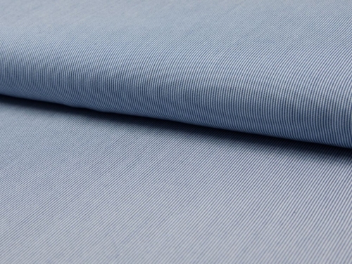 Deadstock Viscose Crepe Fabric Dark Blue