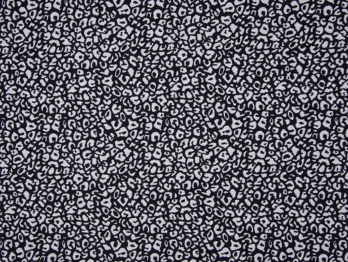 Deadstock Viscose Dobby Fabric Navy Blue