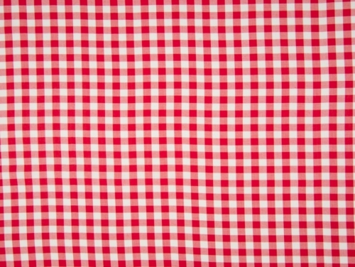 Deadstock Viscose Challis Fabric Red