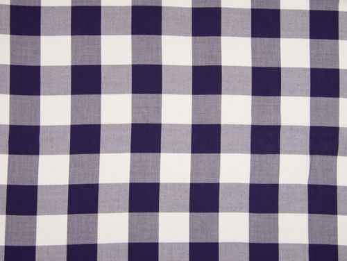 Deadstock Viscose Challis Fabric Navy Blue