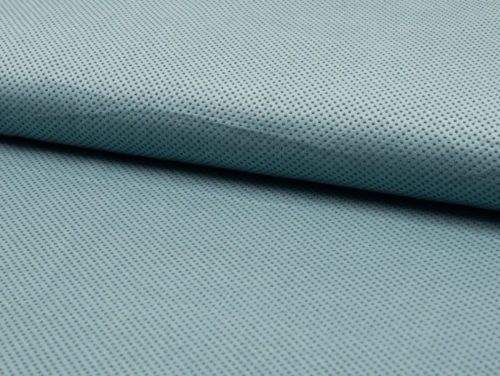 Deadstock Faux Suede Stretch Knit Fabric Pastel Green