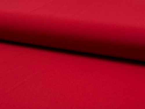 Deadstock Soft Twill Stretch Woven Suiting Fabric Red