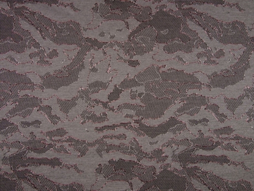 Deadstock Ponte Roma Double Stretch Knit Fabric Wine