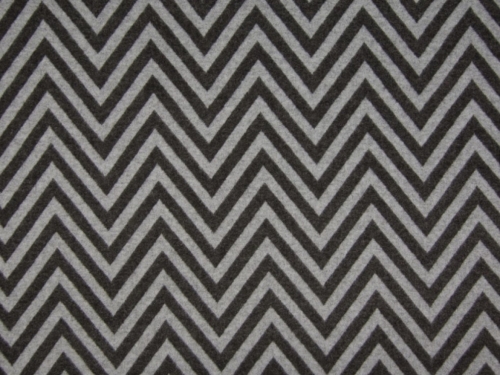 Deadstock Jacquard Stretch Knit Fabric Grey