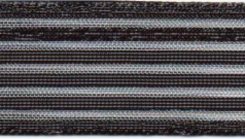 Berisfords Metallic Mystery Ribbon 10 Black