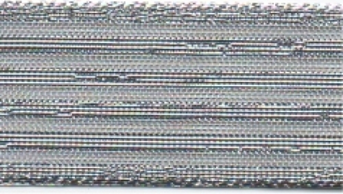 Berisfords Metallic Mystery Ribbon 100 Silver