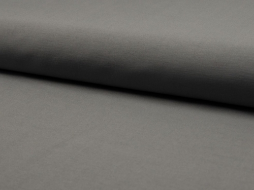 Deadstock Stretch Woven Viscose Bengaline Fabric Greyish Taupe