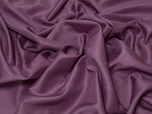 Satin Back Dupion Fabric Amethyst