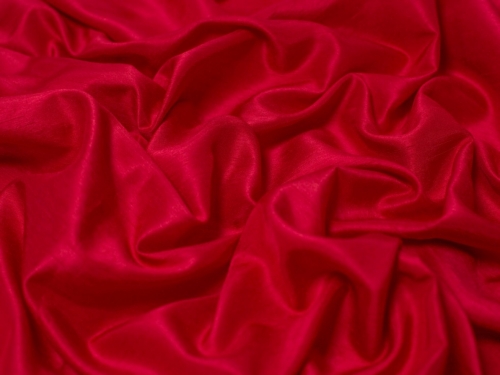 Satin Back Dupion Fabric Claret