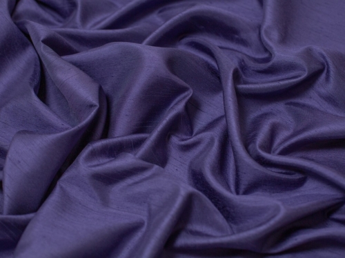 Satin Back Dupion Fabric Grape