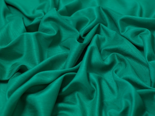 Satin Back Dupion Fabric Jade