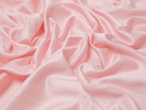 Satin Back Dupion Fabric Pink