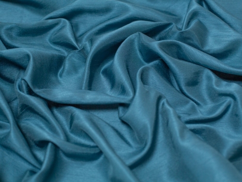 Satin Back Dupion Fabric Teal