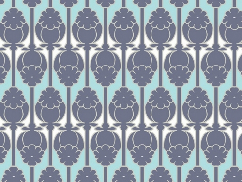 Art Gallery Fabrics Skopelos 100% Cotton Poplin Fabric Neo Pods Waterfall