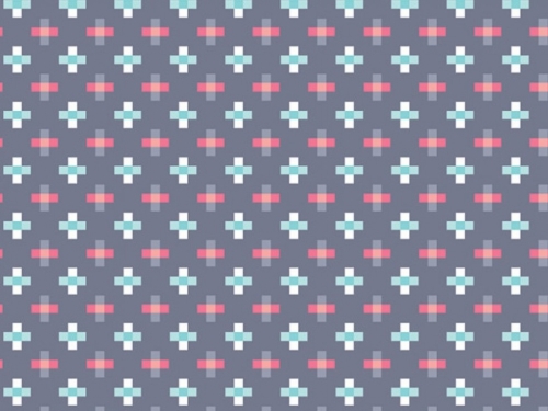 Art Gallery Fabrics Skopelos 100% Cotton Poplin Fabric Crosses Mouro