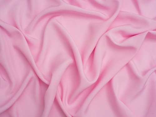 Minerva Core Range Soft Touch Crepe Fabric Bubblegum