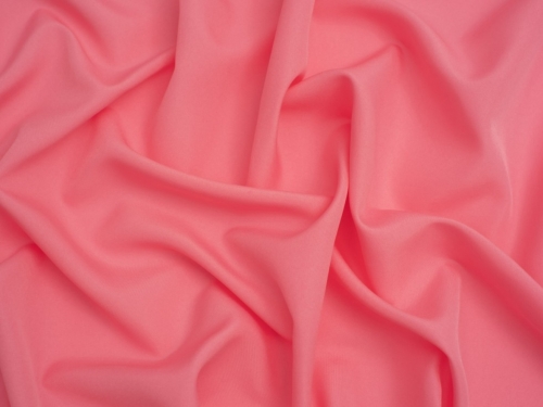 Minerva Core Range Soft Touch Crepe Fabric Punch Pink