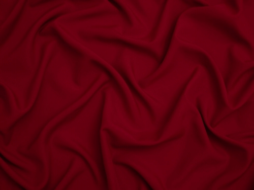 Minerva Core Range Soft Touch Crepe Fabric Maroon