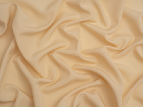 Minerva Core Range Soft Touch Crepe Fabric Sandy Cream