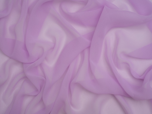 Minerva Core Range Light Sheer Chiffon Fabric Lilac