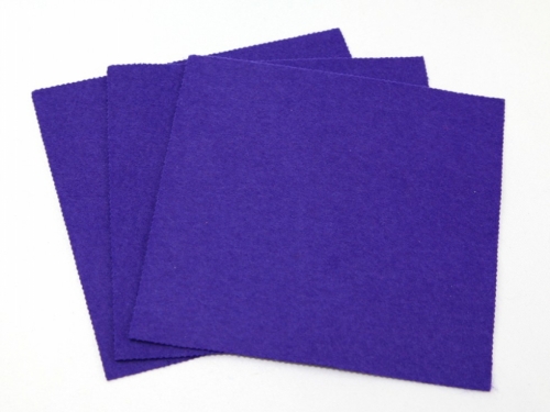 Minerva Core Range Extra Thick 3mm 18inch Felt Fabric Sheets Purple