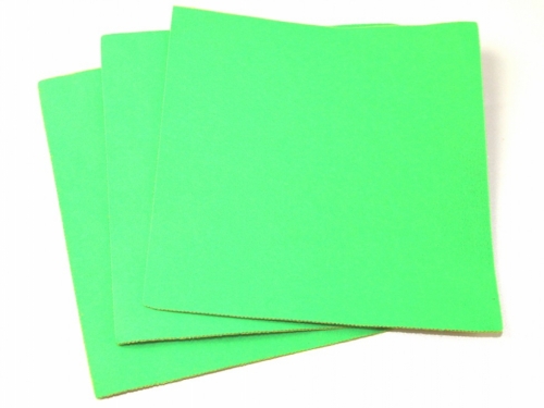 Minerva Core Range Extra Thick 3mm 18inch Felt Fabric Sheets Super Bright Green