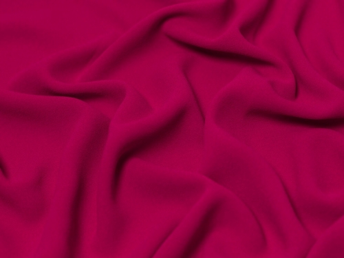 Minerva Core Range Heavy Triple Crepe Fabric Cerise Pink