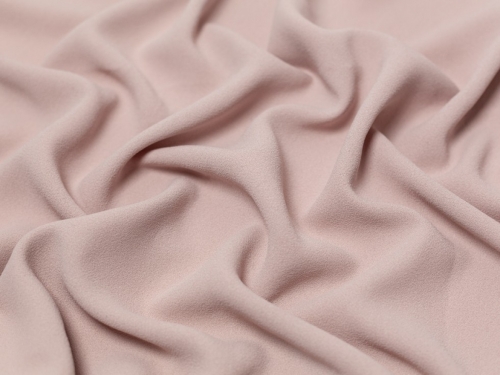 Minerva Core Range Heavy Triple Crepe Fabric Peach