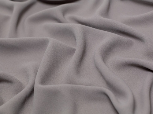 Minerva Core Range Heavy Triple Crepe Fabric Light Grey