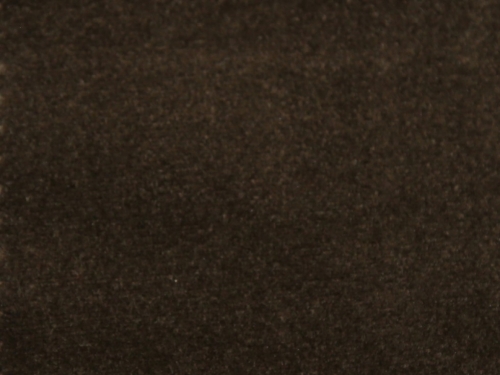 Stof France Vienne Velour Stretch Knit Fabric Dark Brown