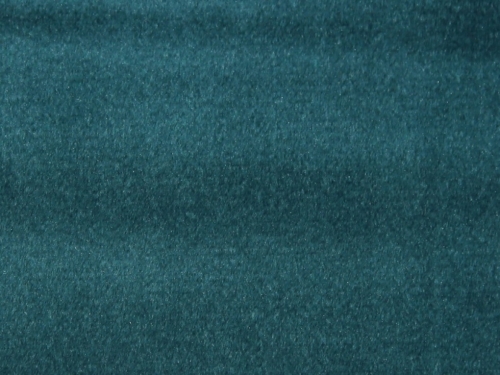 Stof France Vienne Velour Stretch Knit Fabric Petrol