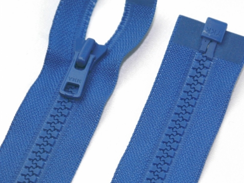 YKK Vislon Chunky Open End Zips Saxe Blue