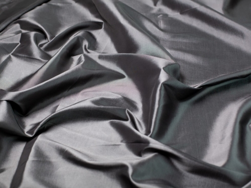 Two Tone Shot Taffeta Fabric Grey