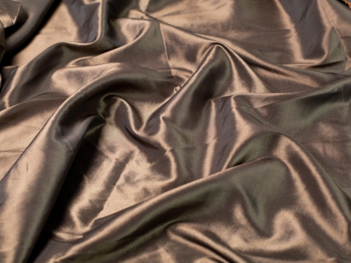 Two Tone Shot Taffeta Fabric Desert Gold