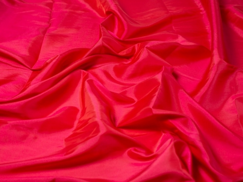 Two Tone Shot Taffeta Fabric Raspberry