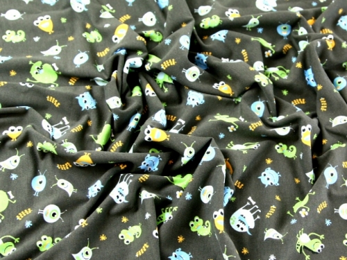 Deadstock Cotton Jersey Stretch Knit Fabric Brown